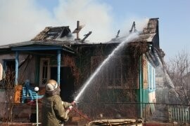 Морозы спадают, а частные дома на Тамбовщине горят и горят, фото-1, Фото: ГУ МЧС РФ по Тамбовской области
