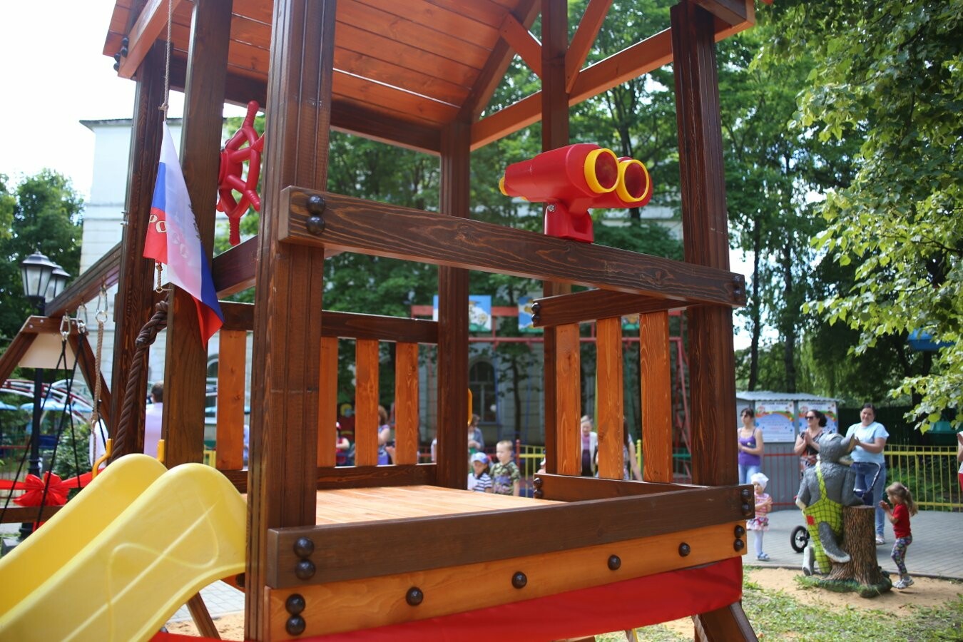 В Мичуринске открыли «пиратский корабль» для детей, фото-1, Фото: пресс-служба администрации г. Мичуринска