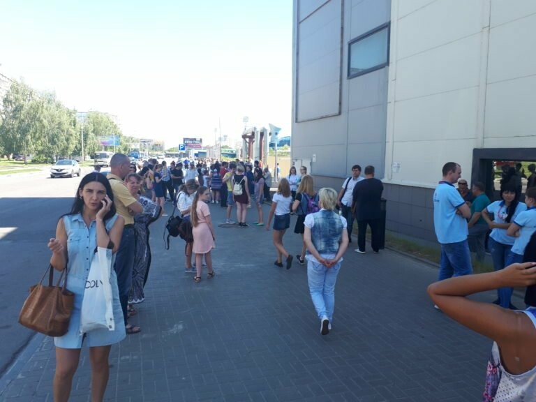В Тамбове эвакуировали «Акварель», фото-1, Фото: Портал "ПроТамбов"