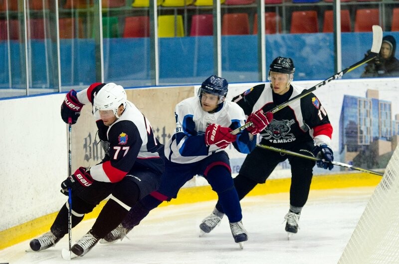 Тамбовские хоккеисты подрались с «Бураном», фото-3, Фото: ХК "Тамбов"