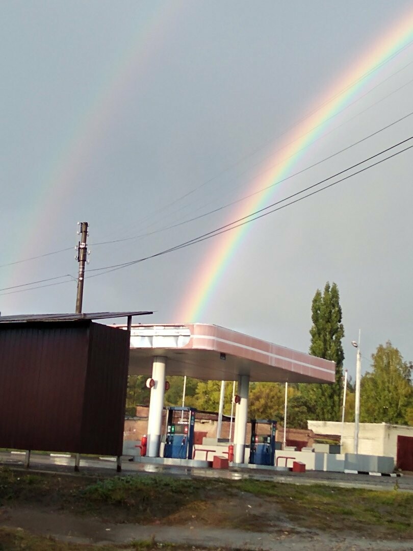 Тамбовчан удивила двойная радуга, фото-2