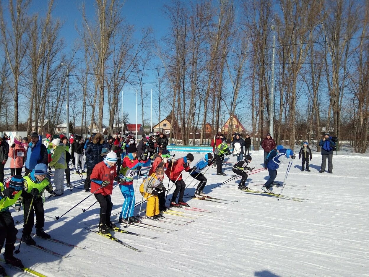 Тамбовские школьники проверили на прочность главную городскую лыжную трассу , фото-1