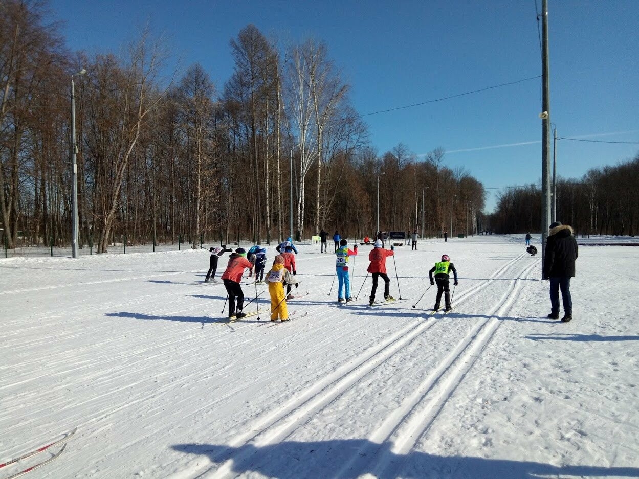 Тамбовские школьники проверили на прочность главную городскую лыжную трассу , фото-2