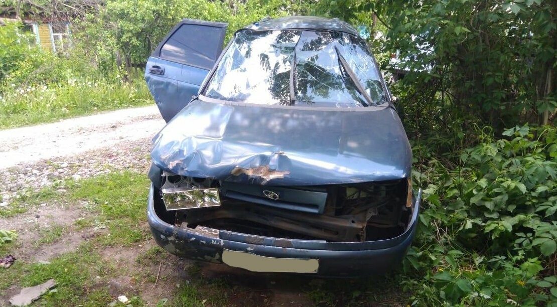 В Уварове водитель легковушки вылетел с дороги и врезался в дерево: есть пострадавший, фото-1