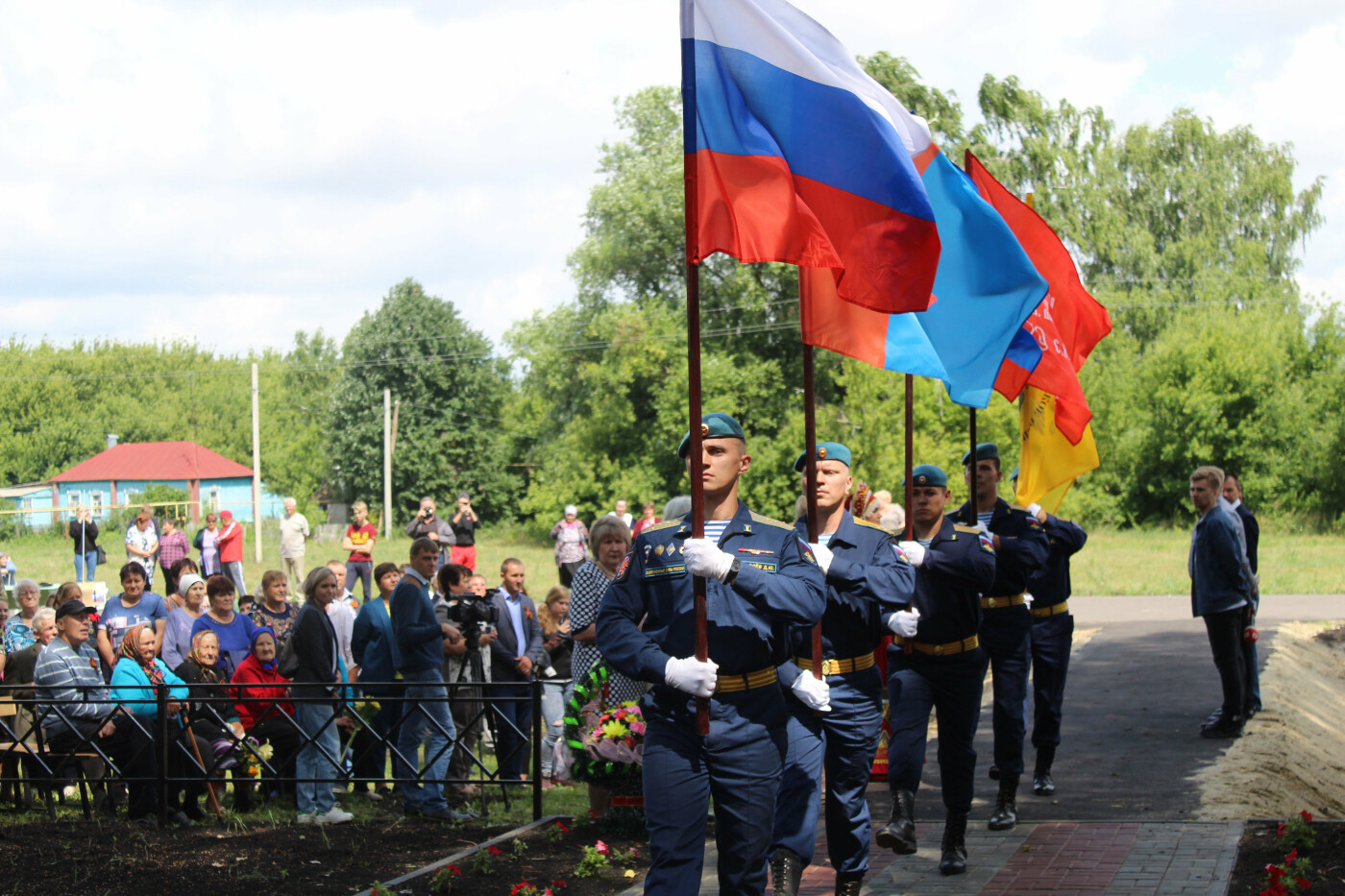 В Ильинке Умётского района открыли мемориал в честь героев Великой Отечественной войны, фото-4