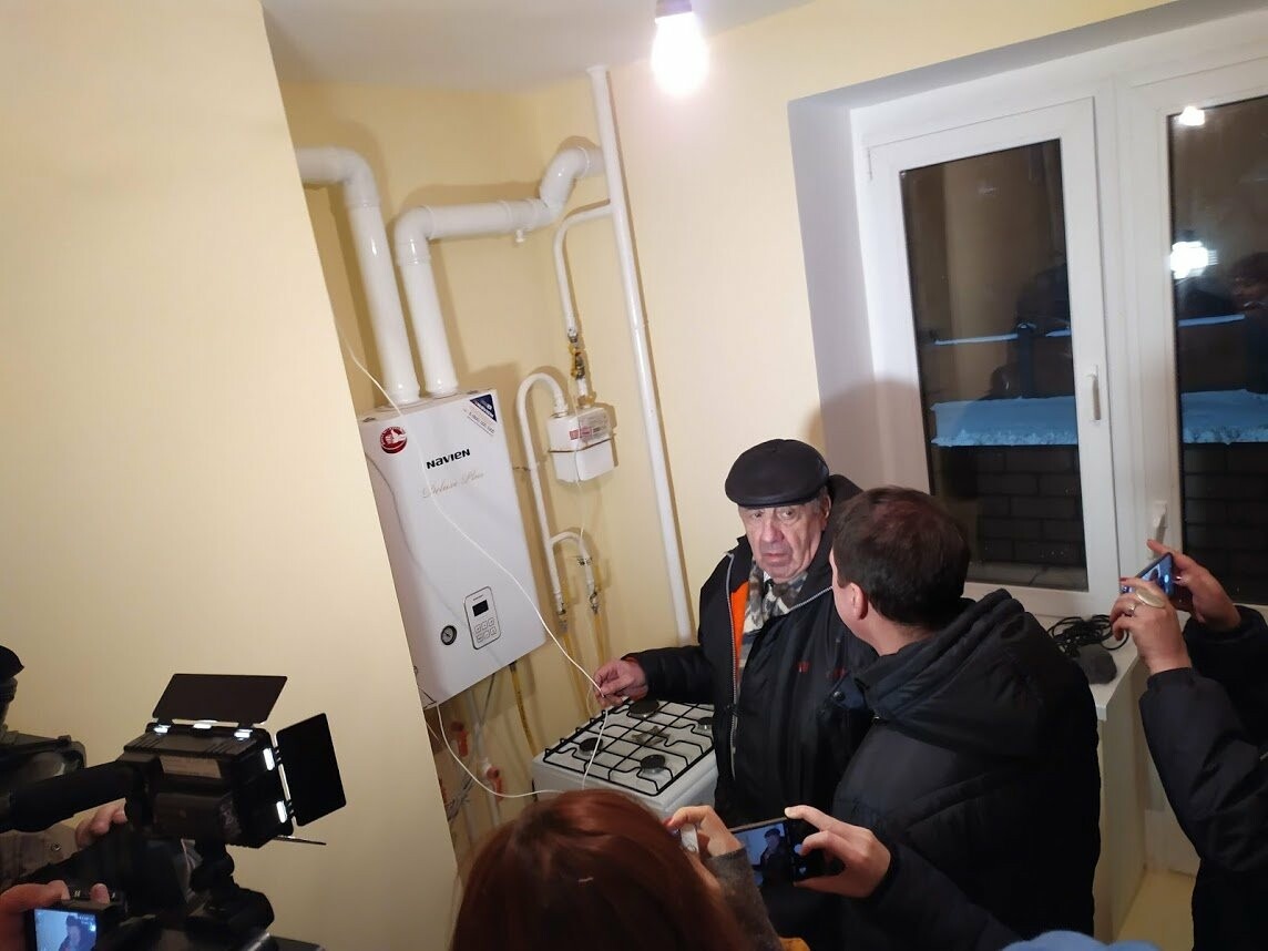 Член Общественной палаты России Игорь Шпектор оценил капремонт, жилье для переселенцев и очистные сооружения в Тамбове, фото-14