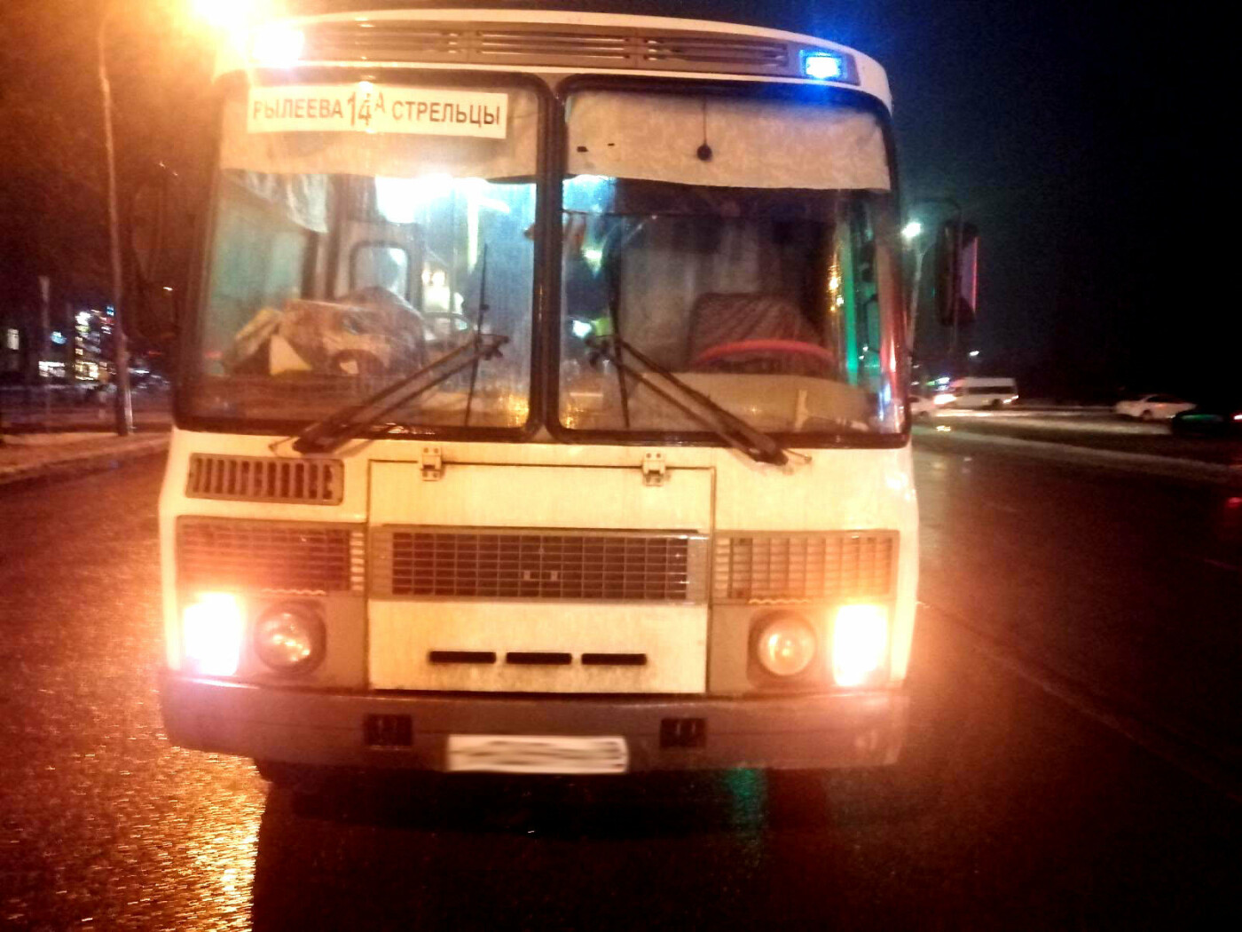 В Тамбове на улице Киквидзе пассажирский автобус сбил пенсионерку, фото-1
